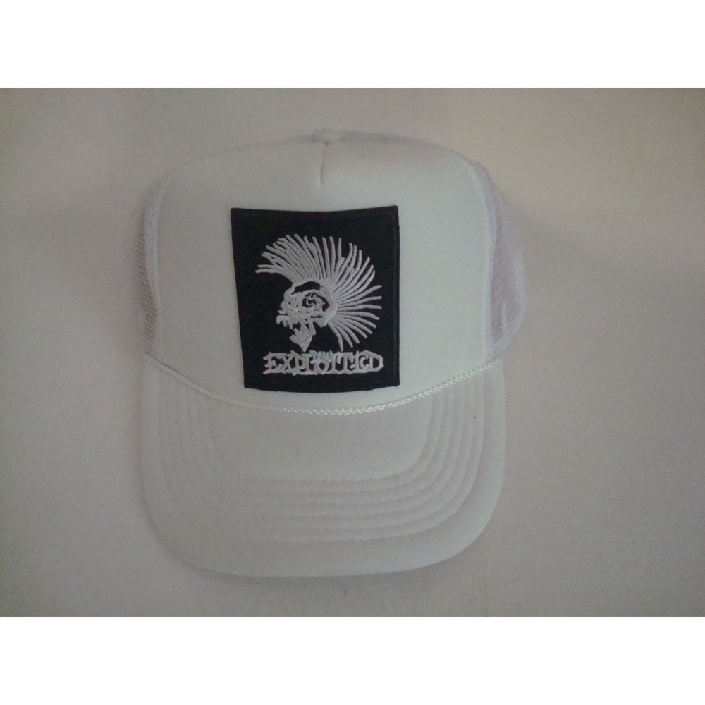 RANCID TRUCKER 00S Y2K SNAPBACK HAT CAP VINTAGE DEADSTOCK B2